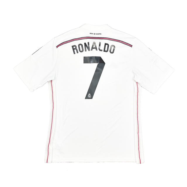 2014/15 REAL MADRID RONALDO #7 HOME SHIRT (XL) ADIDAS
