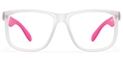 Sync - Rectangle Transparent Eyeglasses