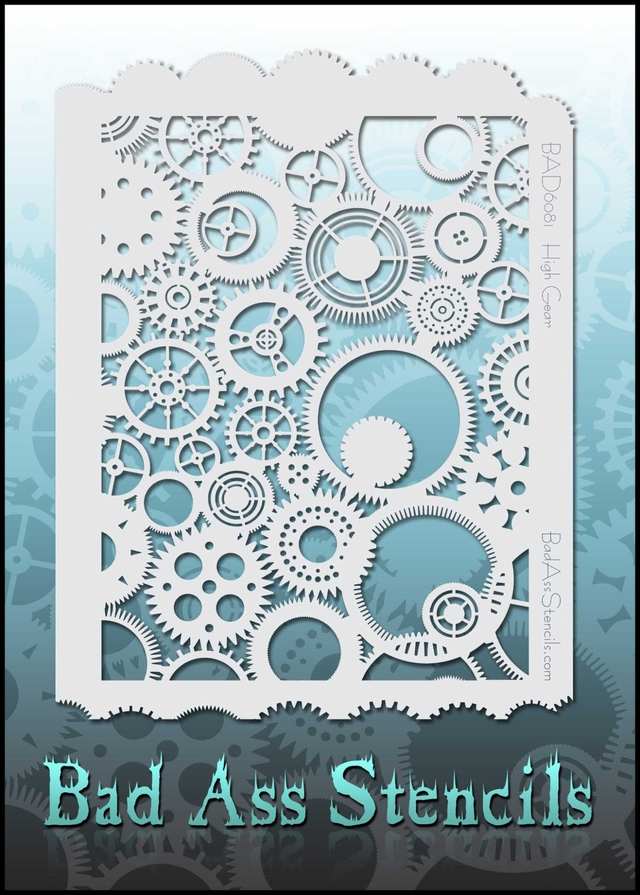 High Gear BAD6081 Bad Ass Stencil