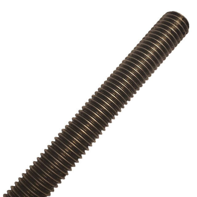 Conquest 5/8" x 10' A307 Coarse Threaded Rod - Plain Finish
