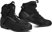 SHIMA Edge Waterproof Black Motorcycle Shoes