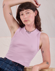 Muscle Tee - Lilac *FINAL SALE*