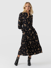 Olivia Zip Up Dress - Kashmir Paisley