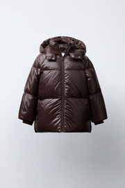 WATER REPELLENT AND WIND RESISTANT DOWN PUFFER COAT