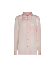 Pink Silk Shirt