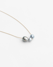 14K Mermaid's Purse Chain Necklace Trois