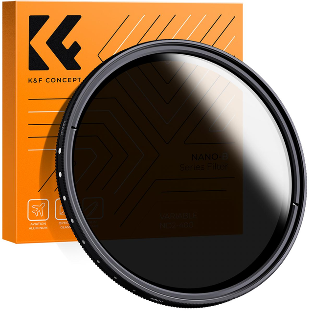 Canon T3I Lens Filter 52Mm Nd2-Nd400 (9 Stops) K&F Concept