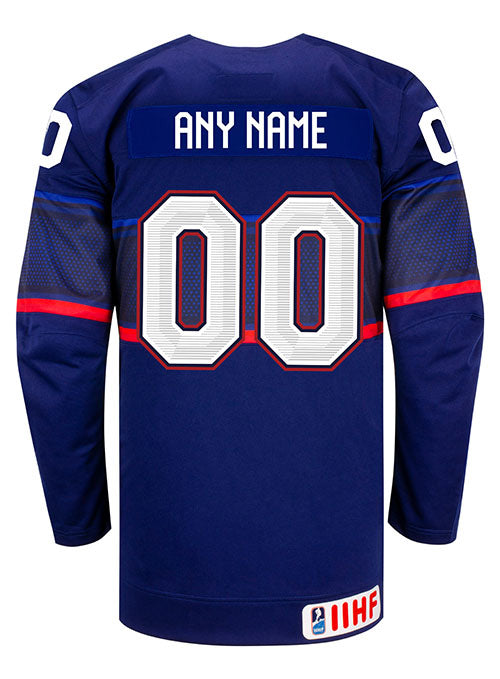 Nike USA Hockey Away Personalized Jersey