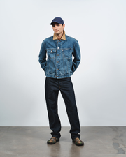 MENS STRAIGHT LEG DENIM JEANS IN INDIGO