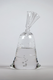 Mini Glass Water Bag - Hyperreal glass sculpture