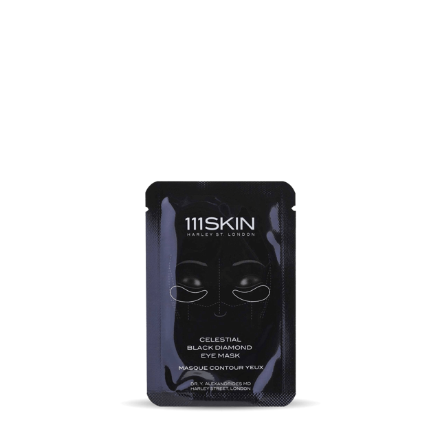 Celestial Black Diamond Eye Mask