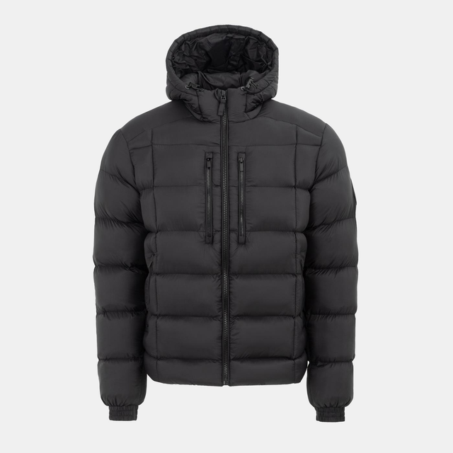 Pretty Green Baffle Puffer Jacket Mens