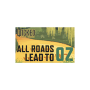 Wicked: For Good Magnet "All Roads Lead To Oz"