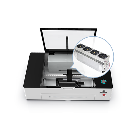 gweike cloud RF Metal Tube Laser Cutter & Engraver with Rotary