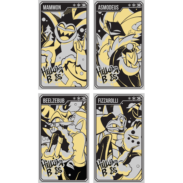 Helluva Boss Collectible Metal Cards - Winter 2024 - Wave 3 *SALE*