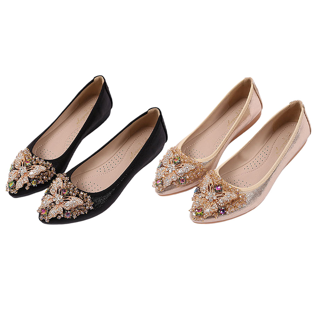 Women Ballet Flats Foldable Ballet Flats Soft-Soled Anti Slip for Outdoor Travel