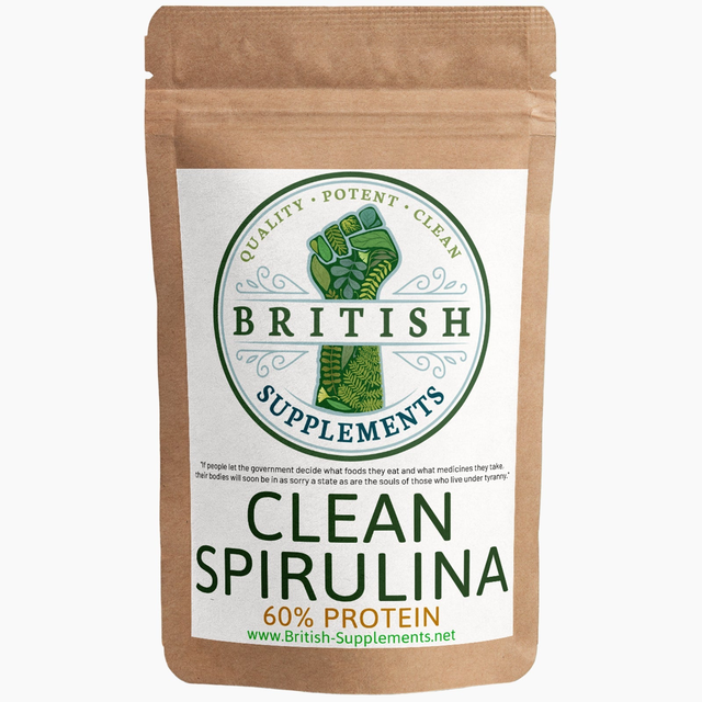 Clean Spirulina 671.4mg (60% Protein) + Uptake Blend