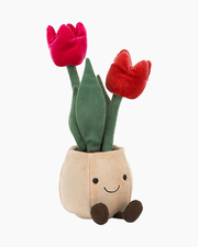 Amuseable Tulip Pot Plush Toy