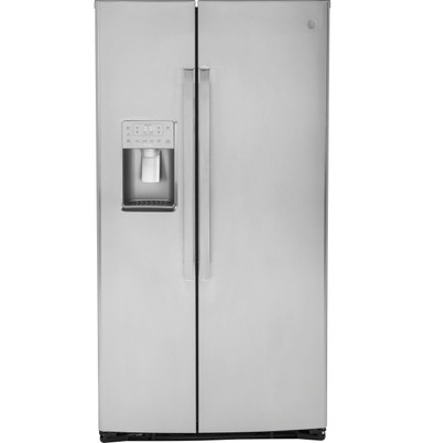 GE Profile™ Series ENERGY STAR® 25.3 Cu. Ft. Side-by-Side Refrigerator|^|PSE25KYHFS