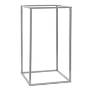 Decostar™ Metal Floral Box Stand 12" - Silver