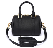 NANO Boston bag - Togo Leather - Black