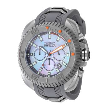 Invicta Coalition Forces Men's Watch w/ Mother of Pearl Dial - 50mm, Dark Grey, Titanium (49789)