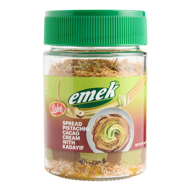 Emek Dubai Dreamy Pistachio Cacao Kunafa Spread