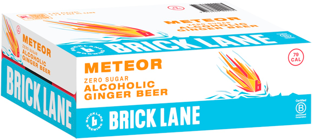 Brick Lane Zero Sugar Ginger Beer Can 355mL