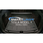 SMARTLINER Custom Fit Floor Liners For 2020-2024 Tesla Model Y (5 Passenger)