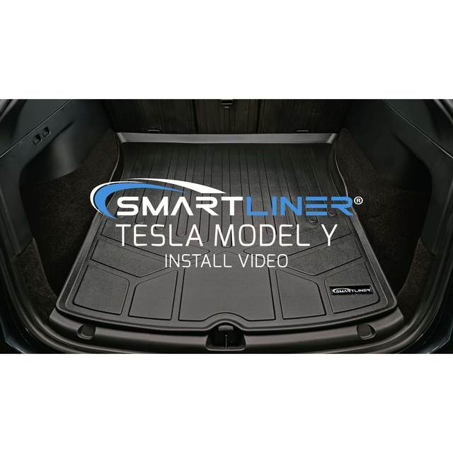 SMARTLINER Custom Fit Floor Liners For 2020-2024 Tesla Model Y (5 Passenger)