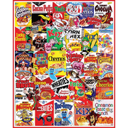 Vintage Cereal Boxes 1000 Piece Puzzle