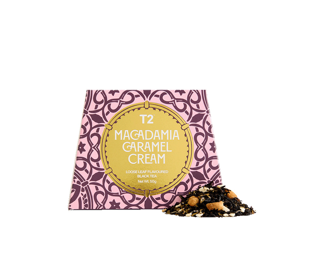 Macadamia Caramel Cream Cube 50g