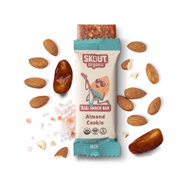 Skout Organic Almond Cookie Kids Bar