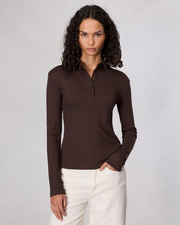The Knit Rib Polo Shirt