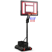 Indoor Outdoor Basketball Hoop with 5-10 FT Adjustable Height