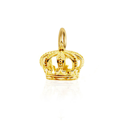 Crown Charm Gold