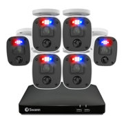 Home 6 Camera 8 Channel 2K DVR 256GB SD Card Security System with Mic | SWDVK-8468562KMQB