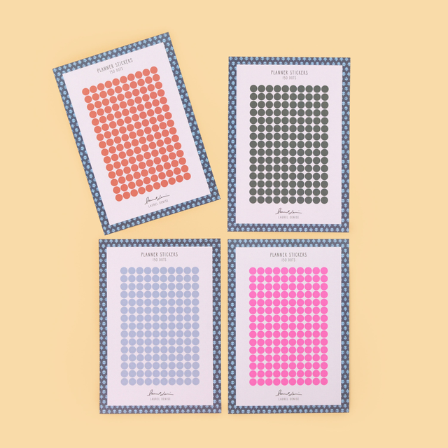 Sticker Set, Small Dots