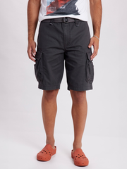 Survivor Mens Belted Cargo Shorts