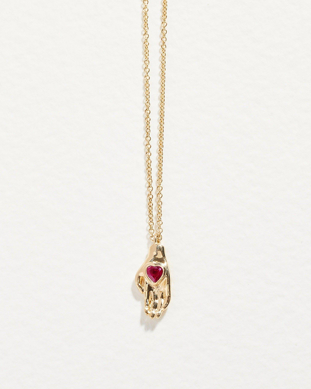 Heart in Hand Pendant
