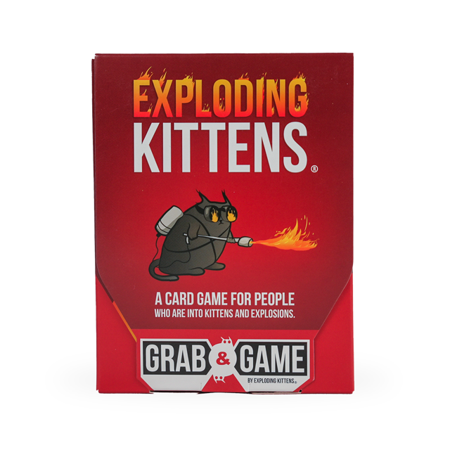 Exploding Kittens Original: Grab & Game Edition