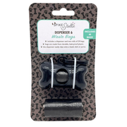 Pet Waste Bag Dispenser With 40 Bags in Assorted Colors