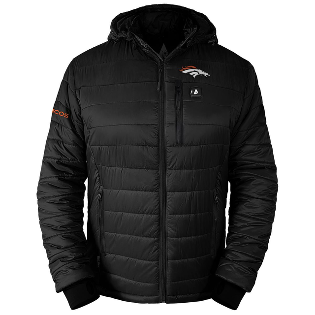ActionHeat Denver Broncos 5V Men's Puffer Battery Heated Jacket