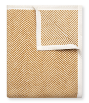 Harborview Herringbone Hazelnut Blanket