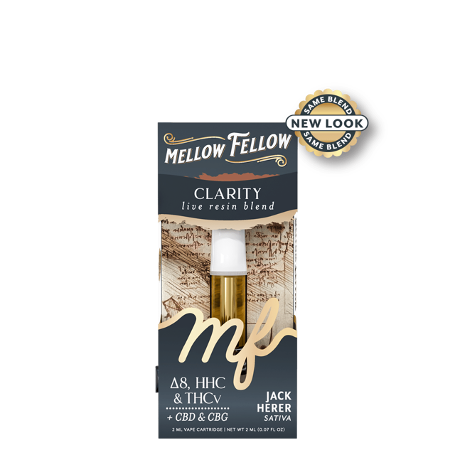 Clarity Blend 2ml Live Resin Vape Cartridge - Jack Herer (Sativa)