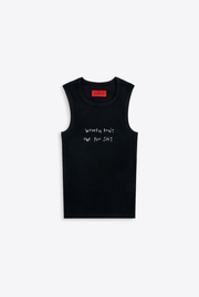 WDOYS Heavyweight Rib Racer Tank (Black)