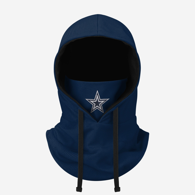 Dallas Cowboys Waffle Drawstring Hooded Gaiter
