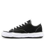 Maison MIHARA YASUHIRO Peterson 23 OG Sole Canvas Low 'Black White' A11FW702-BLK