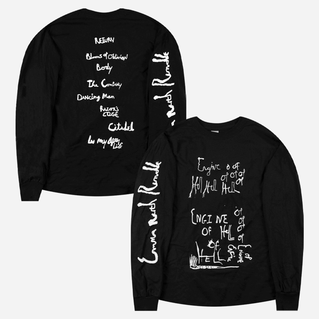 Lyrics Black Long Sleeve T-Shirt