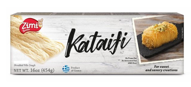 Shredded Fillo (Phyllo) Dough Kataifi (Evoiki Zimi) 1 lb